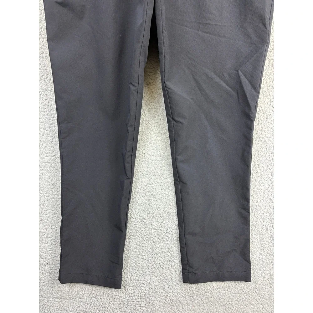 Banana Republic Performance Chino Pants Mens 32x30 Charcoal Gray Stretch Golf